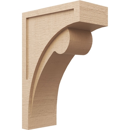 Ekena Millwork 10"W x 20"D x 30"H Classic Viola Rough Cedar Woodgrain TimberThane Corbel, Primed Tan CORUR10X20X30VIORCPR